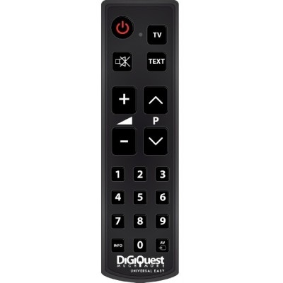 Digiquest TLC113 telecomando IR Wireless TV Pulsanti