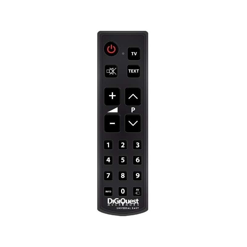 Digiquest TLC113 telecomando IR Wireless TV Pulsanti