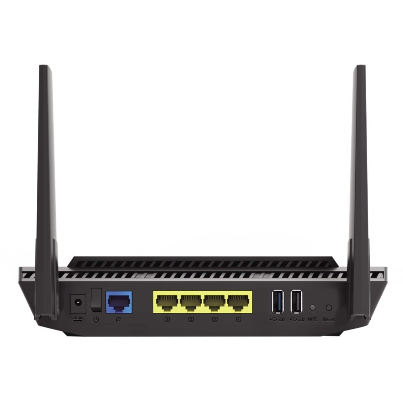 ASUS RT-AX56U router wireless Gigabit Ethernet Dual-band (2.4 GHz 5 GHz) Nero