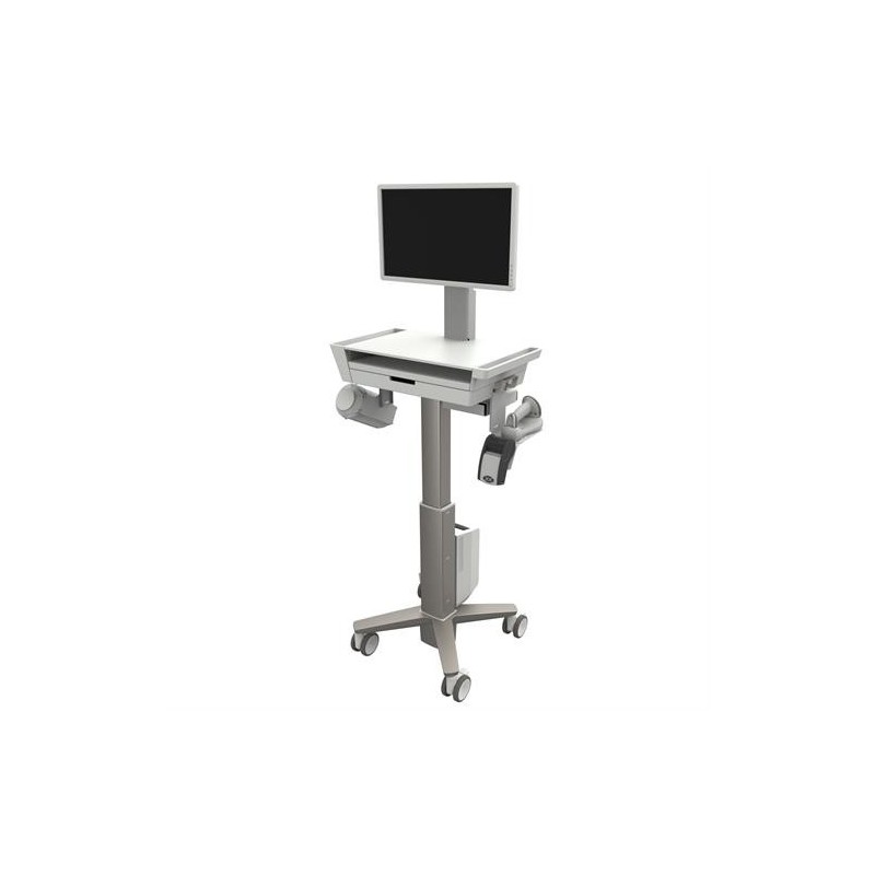 Ergotron CareFit Slim 2.0 Grigio, Bianco Universale Carrello multimediale