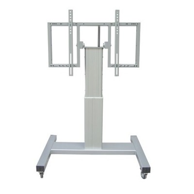 ITB OM06184 carrello e supporto multimediale Nero, Argento Pannello piatto Carrello multimediale