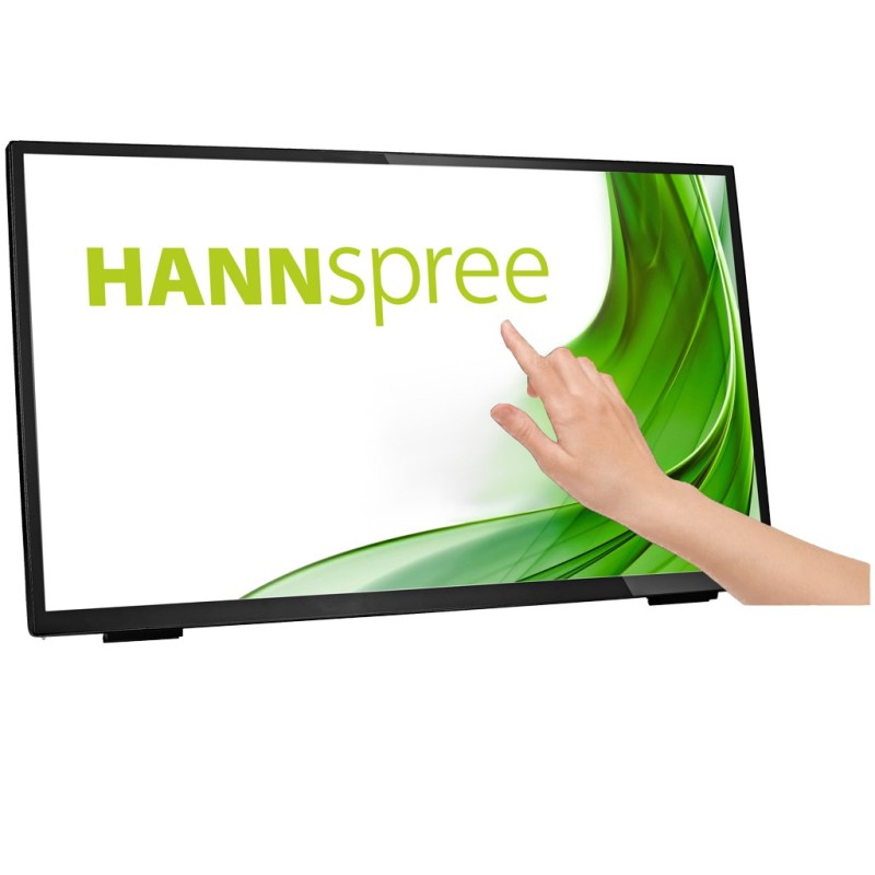 Hannspree HT248PPB Monitor PC 60,5 cm (23.8") 1920 x 1080 Pixel Full HD LED Touch screen Da tavolo Nero