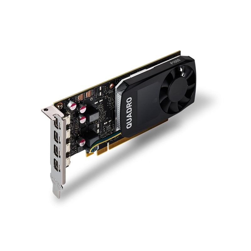 PNY VCQP1000V2-PB scheda video NVIDIA Quadro P1000 V2 4 GB GDDR5