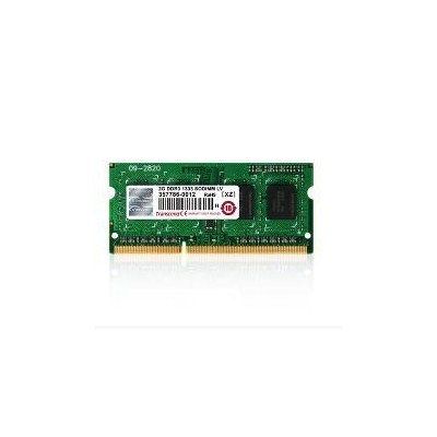 Transcend 4GB DDR3-1600 memoria 1 x 4 GB 1600 MHz