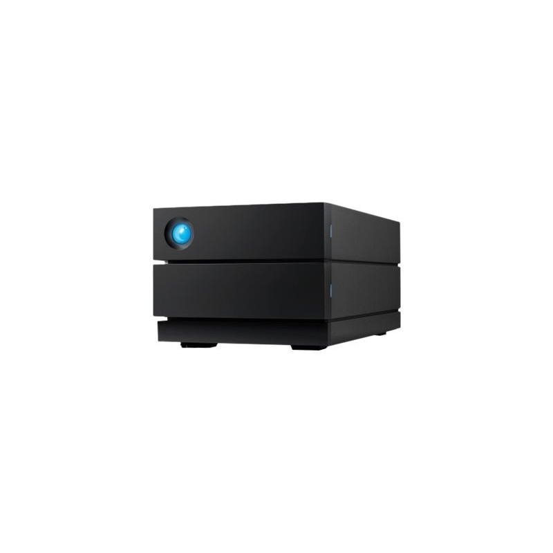 LaCie 2big RAID 8TB array di dischi Desktop Nero