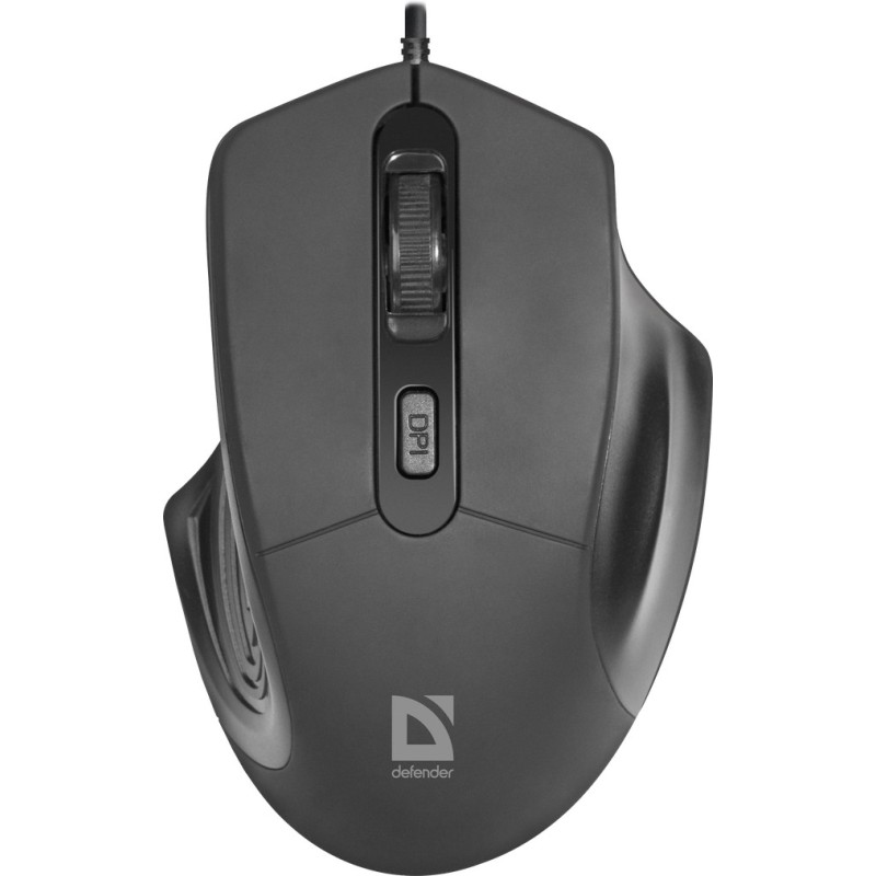 Defender Datum MB-347 mouse USB tipo A Ottico 1600 DPI