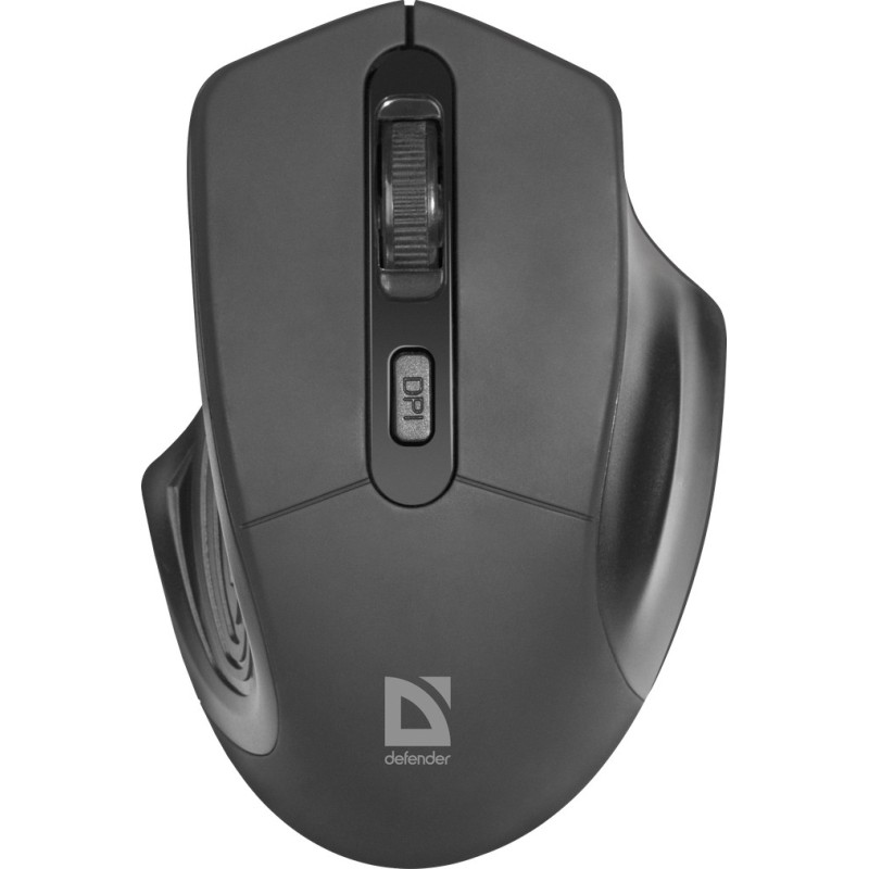 Defender Datum MB-345 mouse Mano destra RF Wireless Ottico 1600 DPI