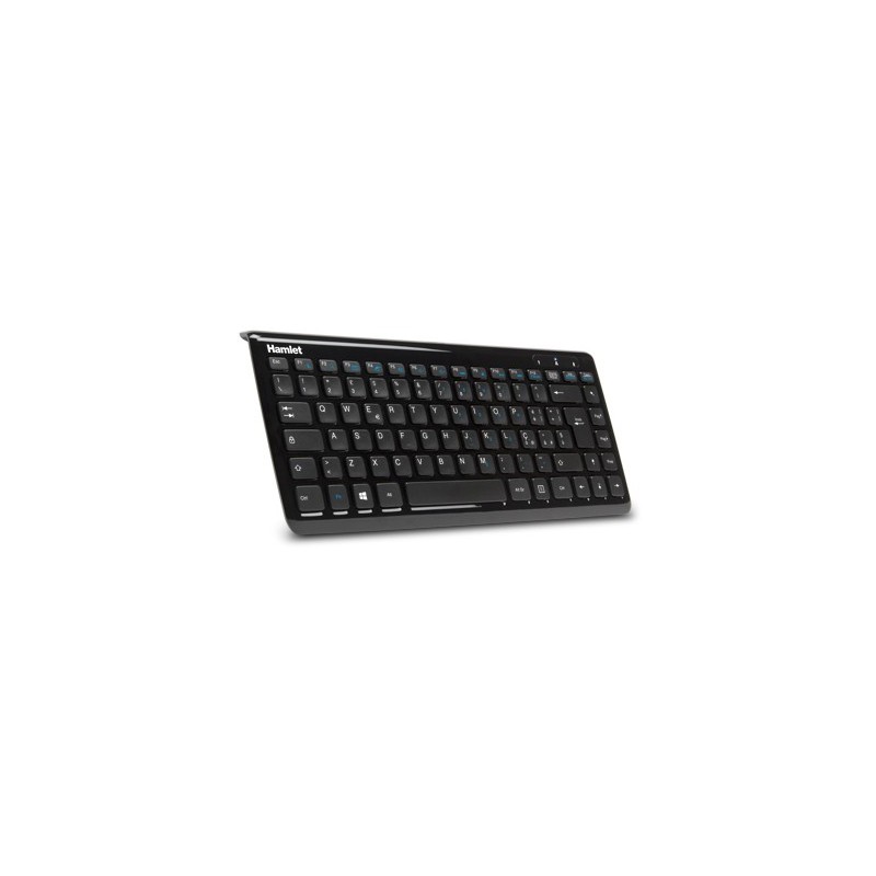 Hamlet XKKITA400CU tastiera USB QWERTY Italiano Nero