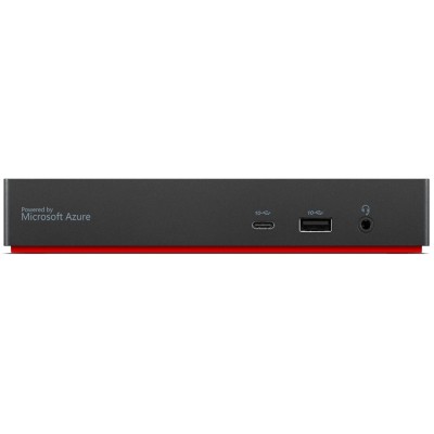 Lenovo 40B20135IT replicatore di porte e docking station per laptop Cablato USB 3.2 Gen 1 (3.1 Gen 1) Type-A + Type-C Nero