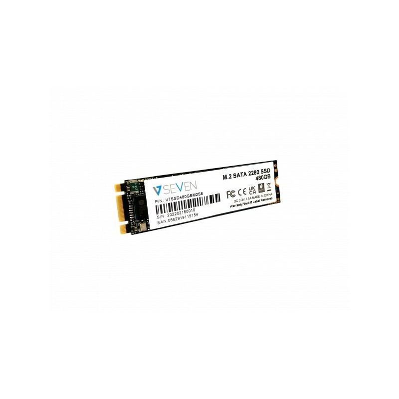 V7 V7SSD480GBM2SE drives allo stato solido M.2 480 GB Serial ATA III 3D TLC