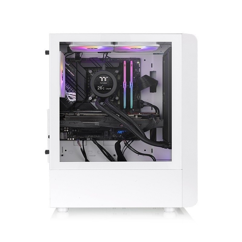 Thermaltake S200 TG ARGB Midi Tower Bianco