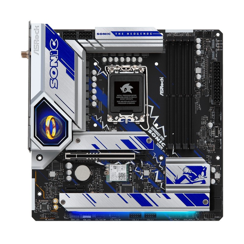 Asrock B760M PG SONIC WIFI Intel B760 LGA 1700 micro ATX