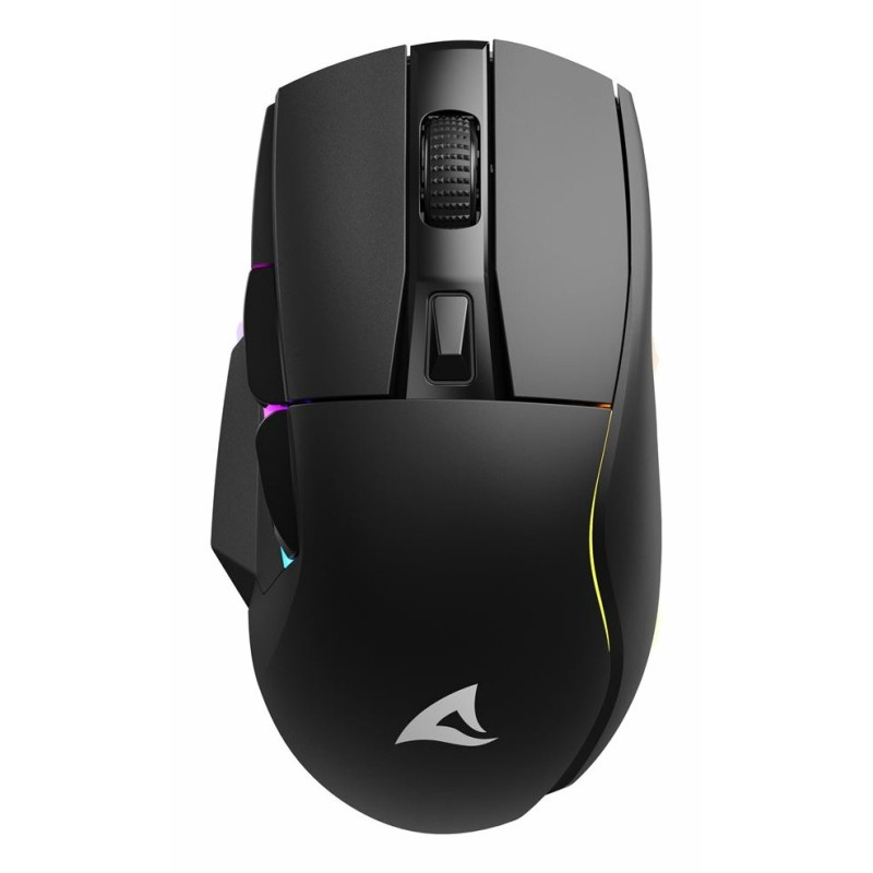 Sharkoon SGM50W mouse Mano destra RF Wireless + USB Type-A Ottico 6400 DPI