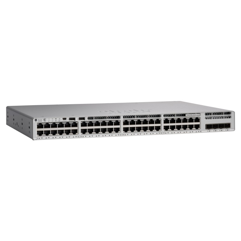 Cisco C9200L-48PXG-2Y-E switch di rete Gestito L2 L3 Gigabit Ethernet (10 100 1000) Supporto Power over Ethernet (PoE) Grigio