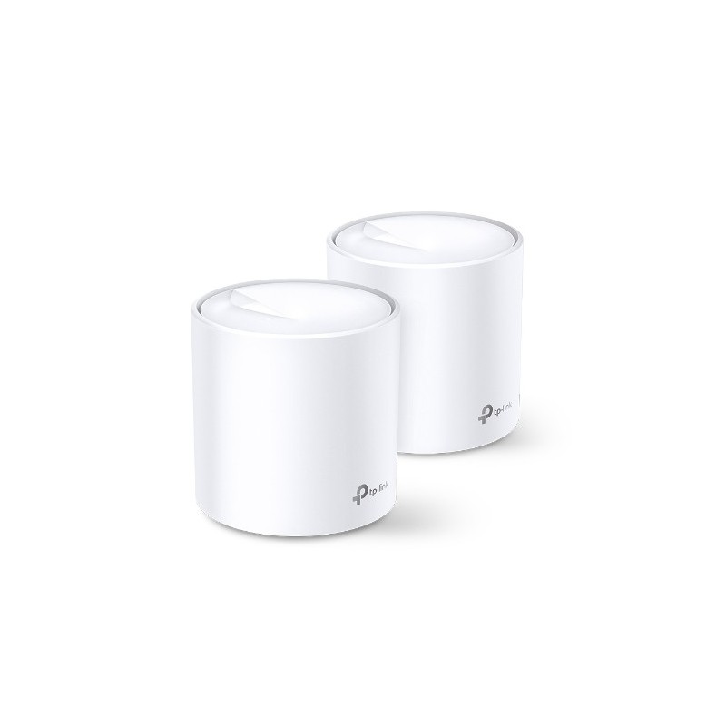 TP-Link Deco X20 (2-pack) Dual-band (2.4 GHz 5 GHz) Wi-Fi 5 (802.11ac) Bianco Interno