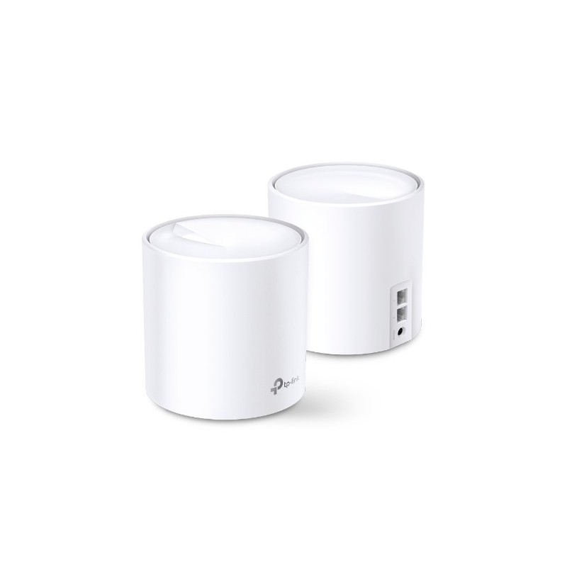 TP-Link Deco X20 (2-pack) Dual-band (2.4 GHz 5 GHz) Wi-Fi 5 (802.11ac) Bianco Interno