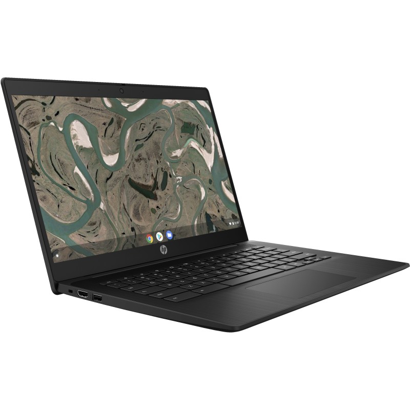 HP Chromebook 14 G7 Intel® Celeron® N4500 35,6 cm (14") Full HD 8 GB LPDDR4x-SDRAM 64 GB eMMC Wi-Fi 6 (802.11ax) ChromeOS Nero