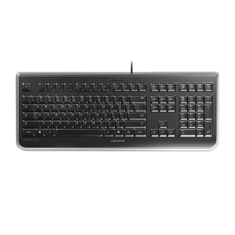 CHERRY KC 1068 tastiera USB QWERTY Inglese US Nero