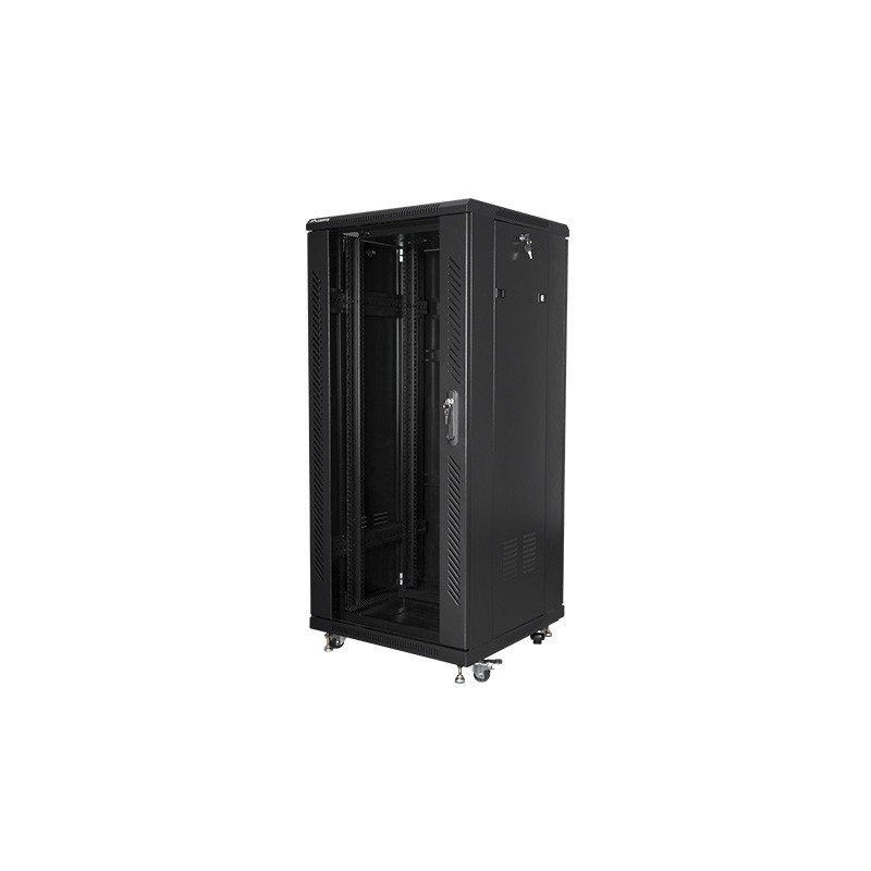 Lanberg FF01-6627-12B rack 27U Rack indipendenti Nero