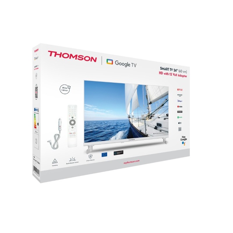 Thomson 24HG2S14CW TV 61 cm (24") HD Smart TV Wi-Fi Bianco