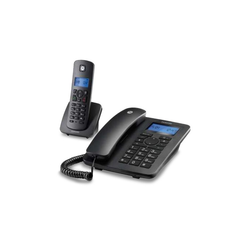 Motorola C4201 Telefono analogico DECT Identificatore di chiamata Nero