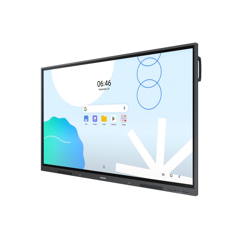 Samsung WA65D lavagna interattiva 165,1 cm (65") 3840 x 2160 Pixel Touch screen Grigio