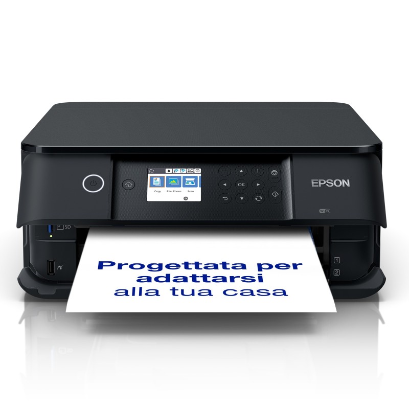 Epson Expression Premium XP-6100 stampante multifunzionale Wireless, Stampa, Scansiona, Copia, Stampa fotografie, Fronte Retro,