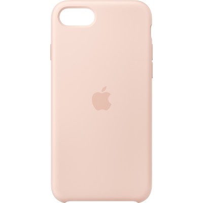 Apple Custodia in silicone per iPhone SE - Rosa creta