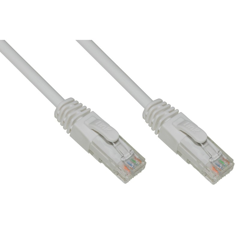 LINK LK6AU010 cavo di rete Bianco 1 m Cat6a U UTP (UTP)