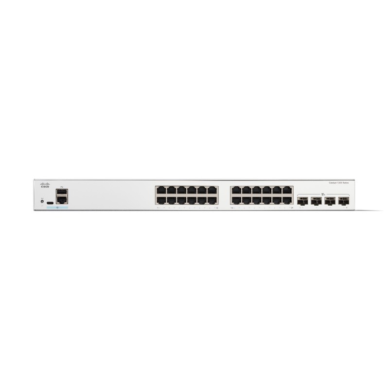 Cisco C1200-24T-4X switch di rete Gestito L2 L3 Gigabit Ethernet (10 100 1000) Bianco