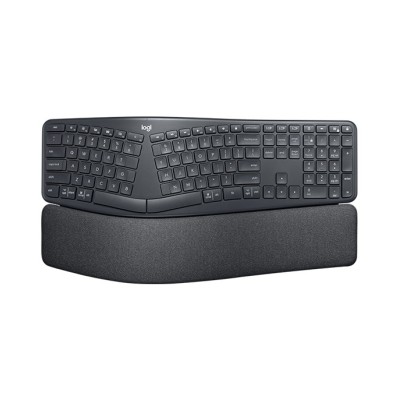 Logitech Ergo K860 tastiera RF senza fili + Bluetooth QWERTY Nordic Grafite