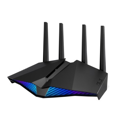 ASUS DSL-AX82U router wireless Gigabit Ethernet Dual-band (2.4 GHz 5 GHz) Nero