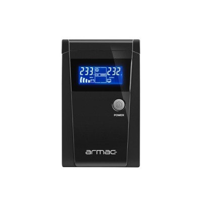 Armac O 650F LCD gruppo di continuità (UPS) A linea interattiva 0,65 kVA 2 presa(e) AC
