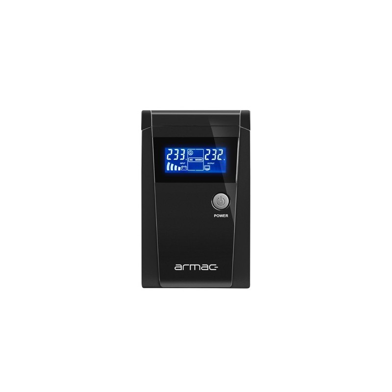 Armac O 650F LCD gruppo di continuità (UPS) A linea interattiva 0,65 kVA 2 presa(e) AC