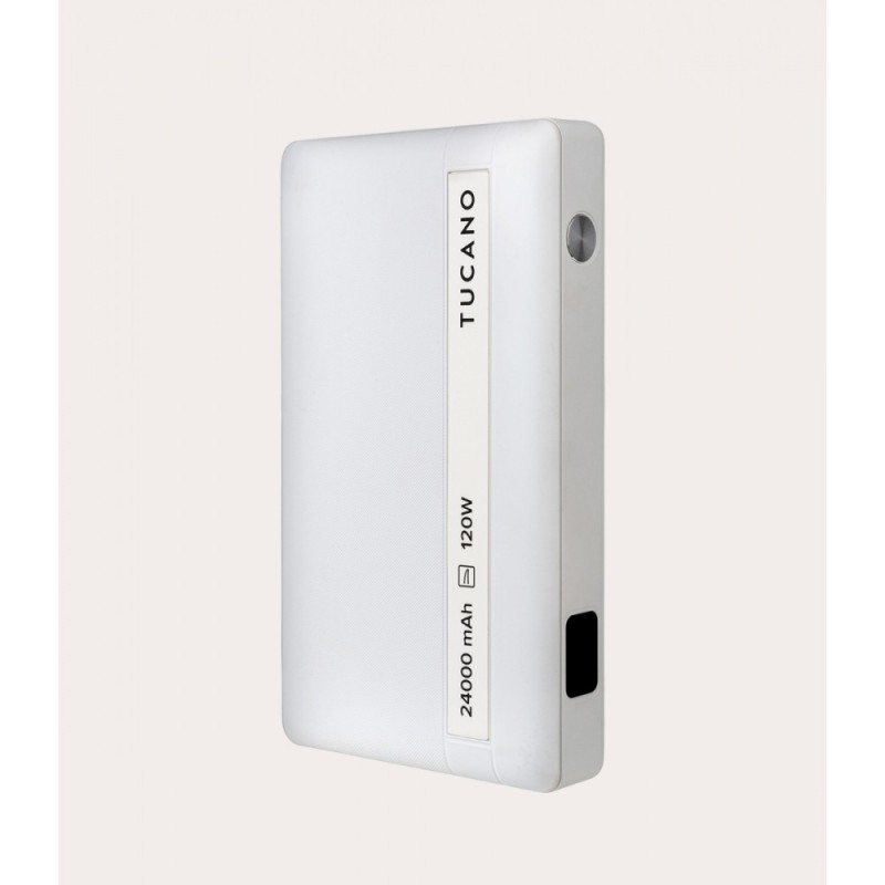 Tucano Power bank for laptop 24000 mAh Bianco