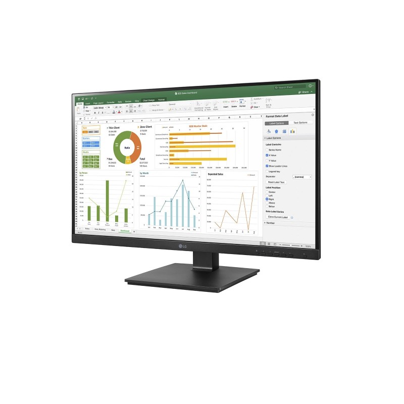 LG 27BN65YP-B Monitor PC 68,6 cm (27") 1920 x 1080 Pixel Full HD Nero