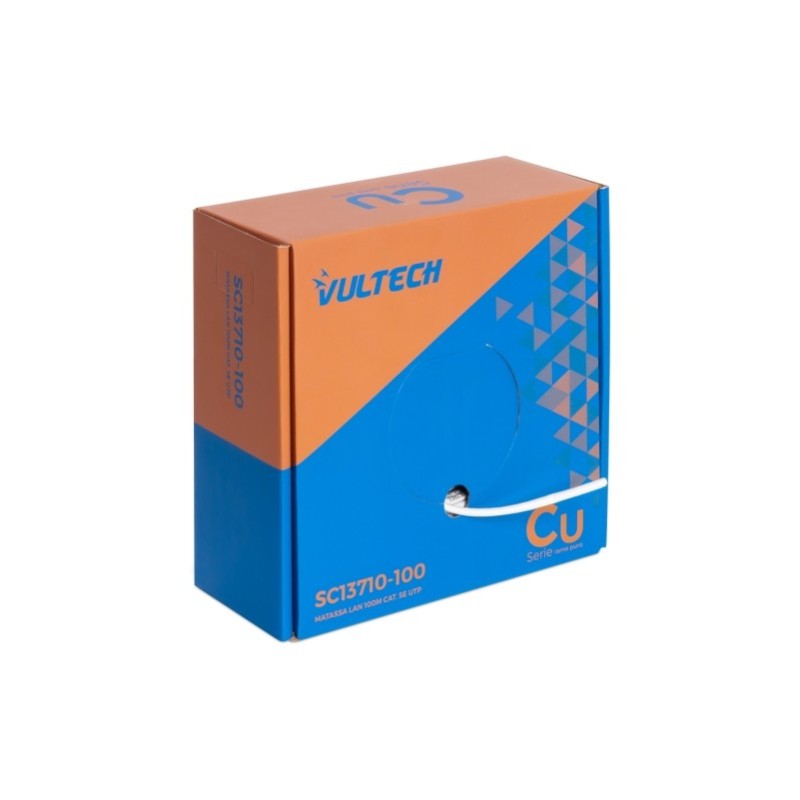 Vultech Matassa Lan 100m Cat. 5E UTP 24AWG CU CPR PASS