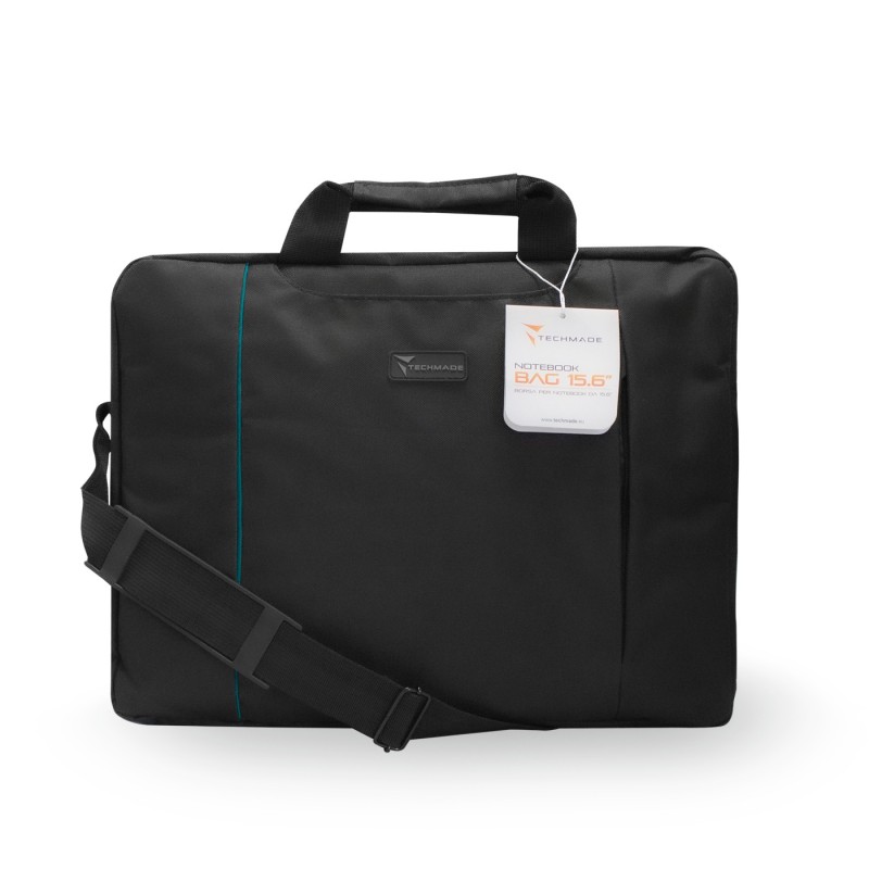 Techmade TM-PCBAG-BKB borsa per laptop 39,6 cm (15.6") Slip case Nero