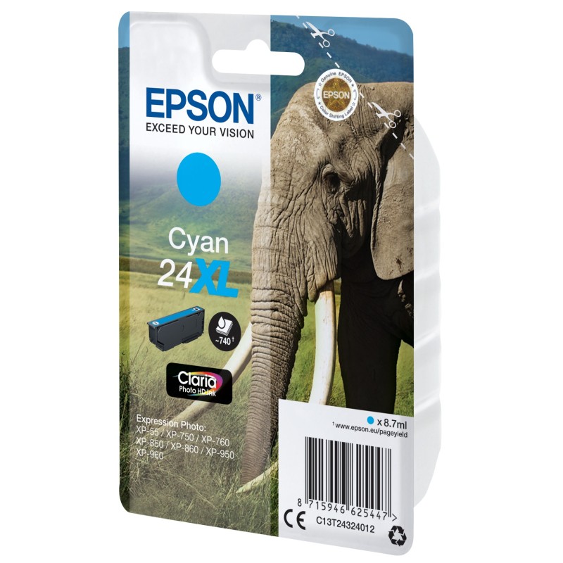 Epson Elephant Cartuccia Ciano xl