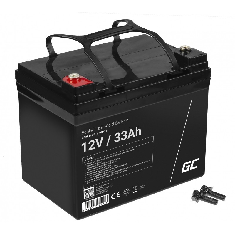 Green Cell AGM21 batteria UPS Acido piombo (VRLA) 12 V 33 Ah