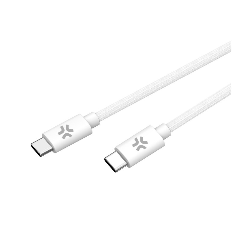 Celly USBCUSBCCOTTWH cavo USB 1,5 m USB C Bianco