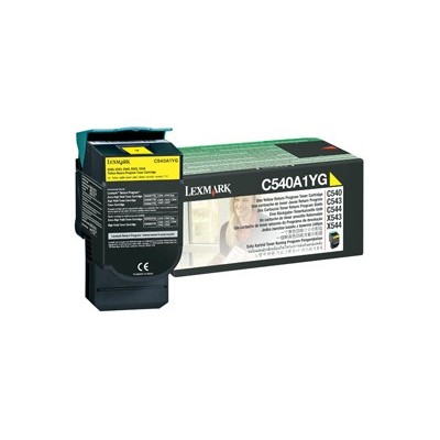 Lexmark C540A1YG cartuccia toner 1 pz Originale Giallo