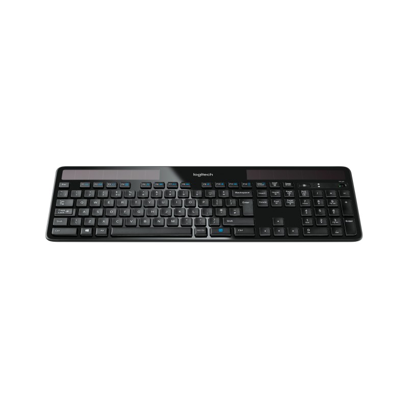 Logitech Wireless Solar Keyboard K750 tastiera Ufficio RF Wireless QWERTZ Svizzere Nero