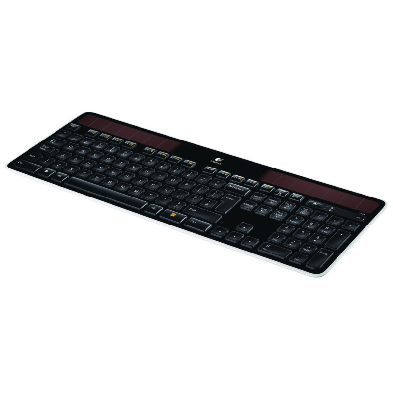 Logitech Wireless Solar Keyboard K750 tastiera Ufficio RF Wireless QWERTZ Svizzere Nero