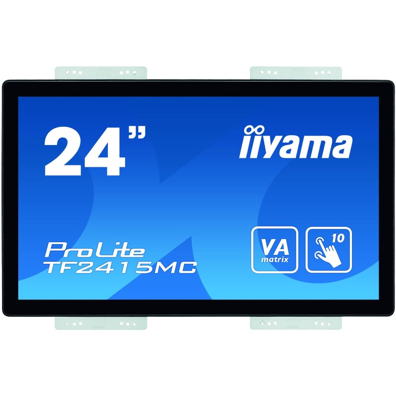 iiyama ProLite TF2415MC-B2 Monitor PC 60,5 cm (23.8") 1920 x 1080 Pixel Full HD LCD Touch screen Multi utente Nero