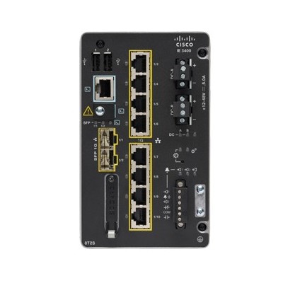 Cisco Catalyst IE3400 Gestito L2 Gigabit Ethernet (10 100 1000) Nero