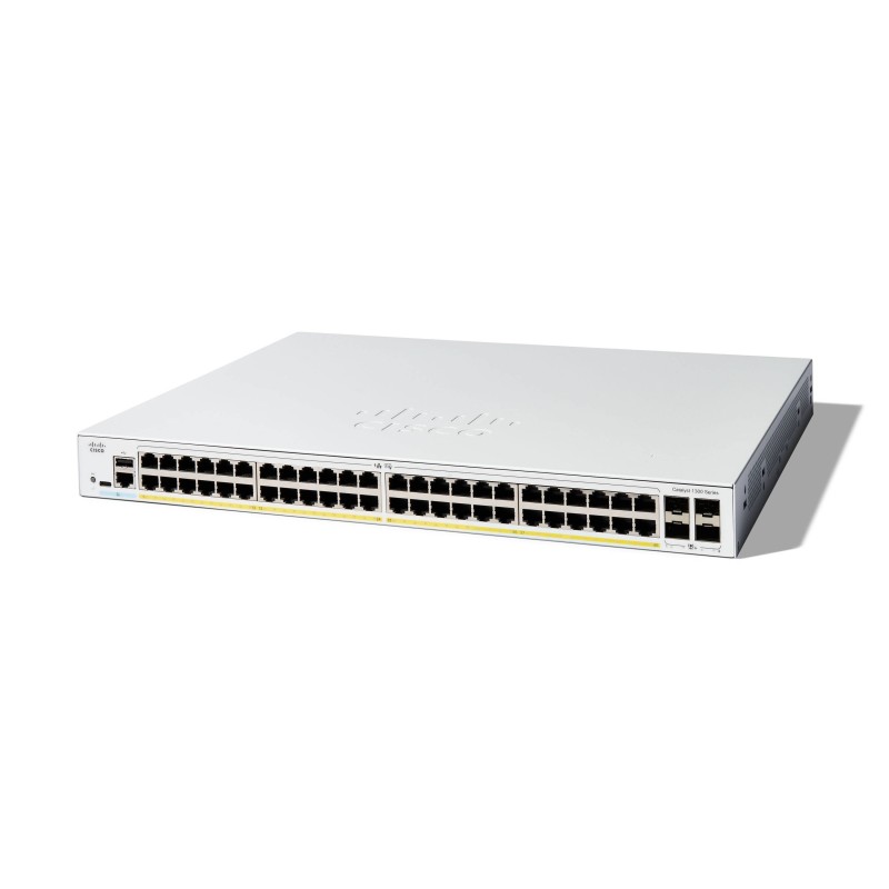 Cisco C1300-48FP-4X switch di rete Gestito L2 L3 Gigabit Ethernet (10 100 1000) Bianco