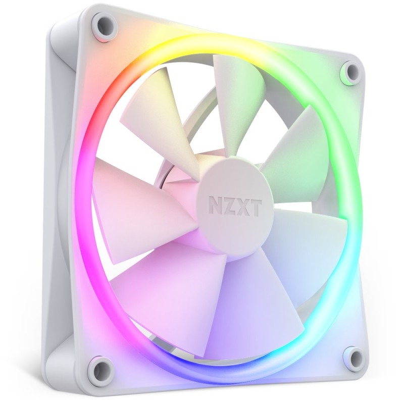 NZXT F120 RGB Case per computer Ventilatore 12 cm Bianco 1 pz