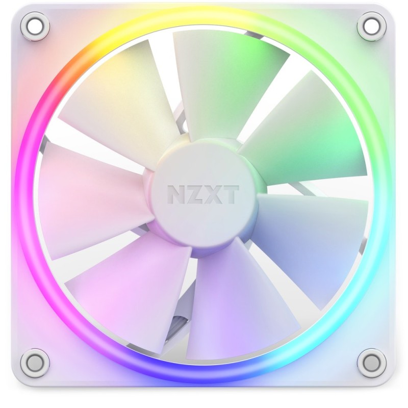 NZXT F120 RGB Case per computer Ventilatore 12 cm Bianco 1 pz