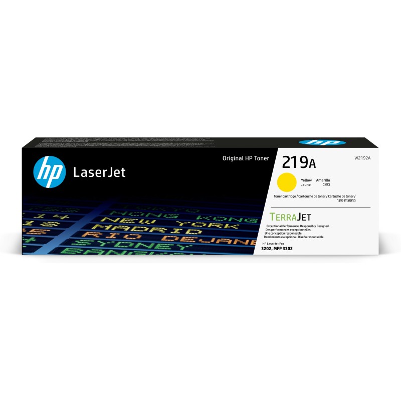 HP Cartuccia toner originale LaserJet 219A giallo